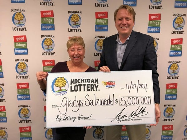 Gladys Salzwedel Michigan Mega Millions Jackpot winner