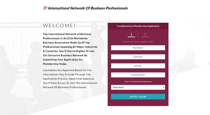 The Fake "International Society of Business Leaders" Website