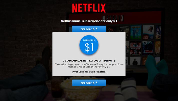 The "Netflix $1 for 12 Months" Scam