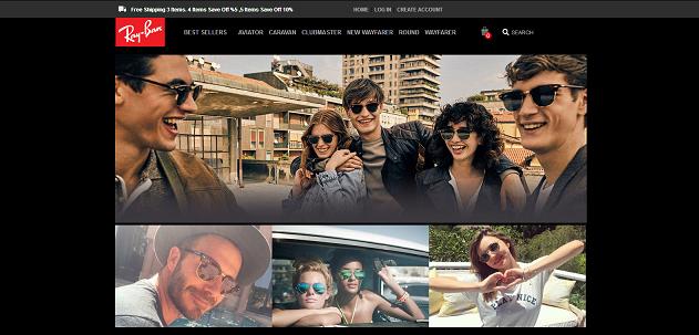 RayBan Sunglasse at www.sunglassskonline.com