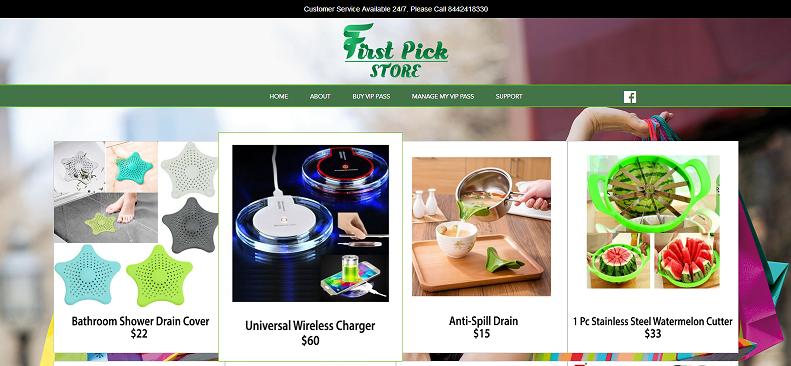 First Pick Store at firstpickstore.club