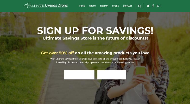Ultimate Savings Store at ultimatesavingsstore.info