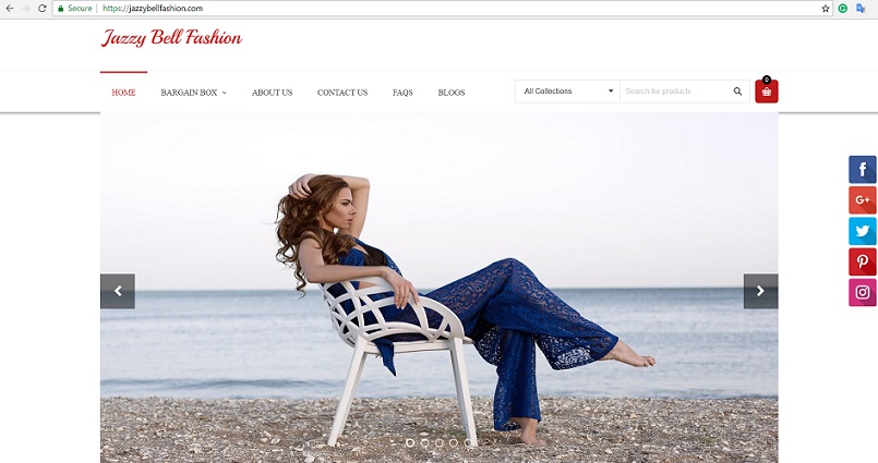 Jazzy Bell Fashion Website at www.jazzybellfashion.com