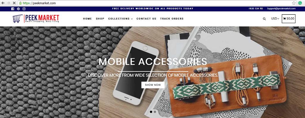 Peek Market Website at www.peekmarket.com