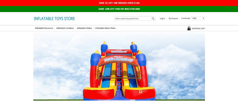 inflatable toy store