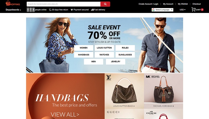 www.hotsstuffs.com - Fashion Online Shopping Mall - Vogue