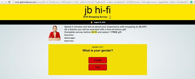 JB-HIFI Reward and Shopping Survey