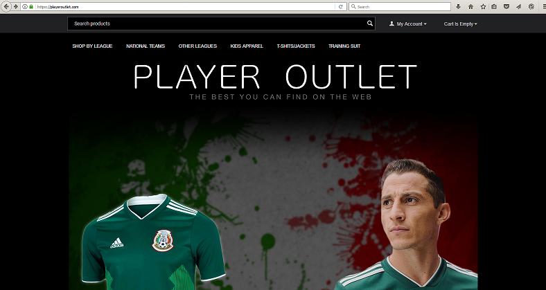 Player Outlet at playeroutlet.com