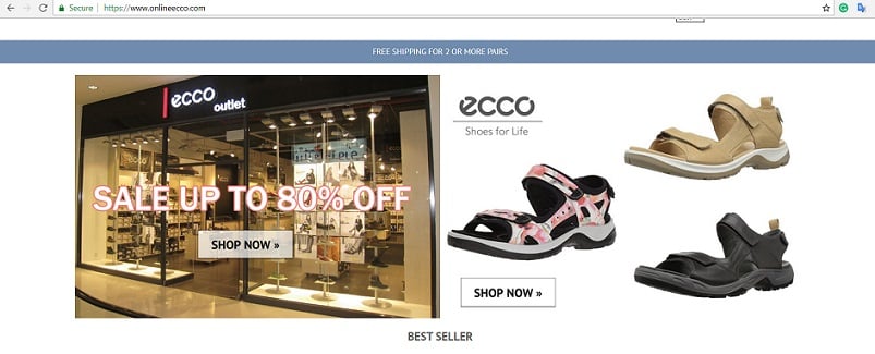  Online Ecco Website at www.onlineecco.com