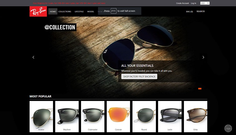 RayBan Sunglasse at www.ray-hot.com