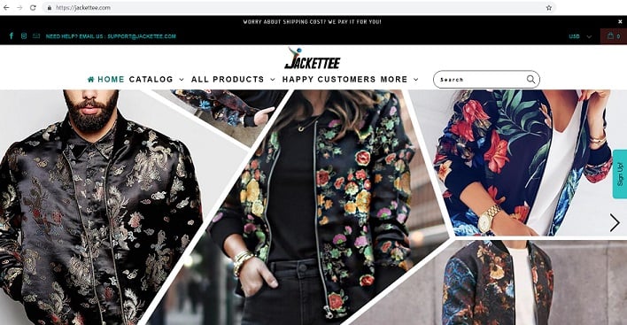 Jacketee Store at www.jacketee.com