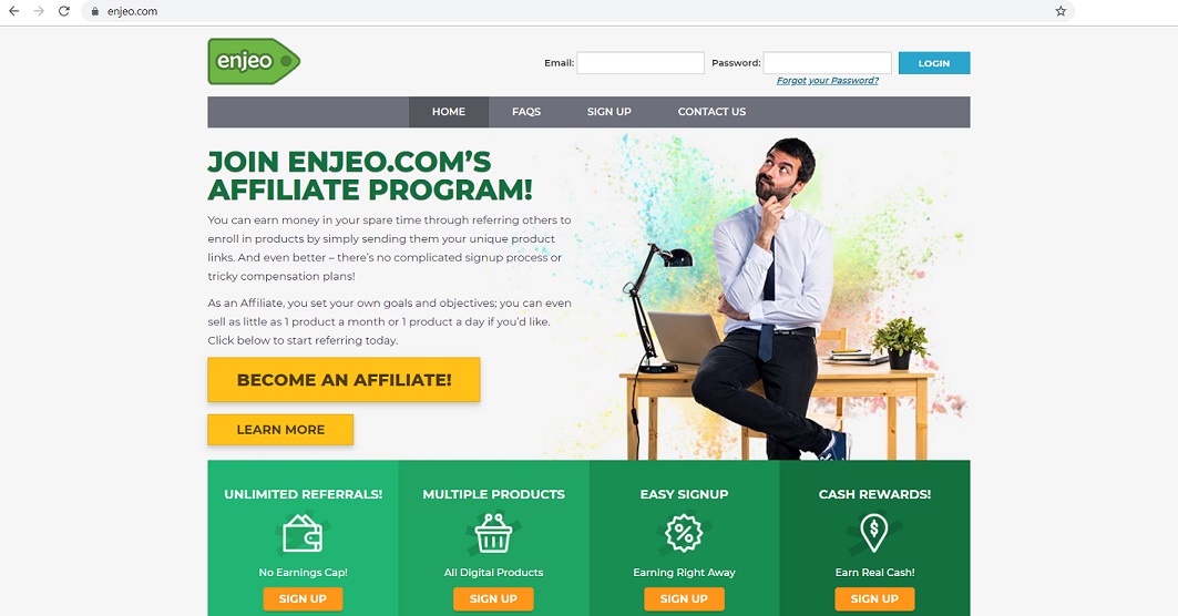  Enjeo Affiliate Program located at www.enjeo.com
