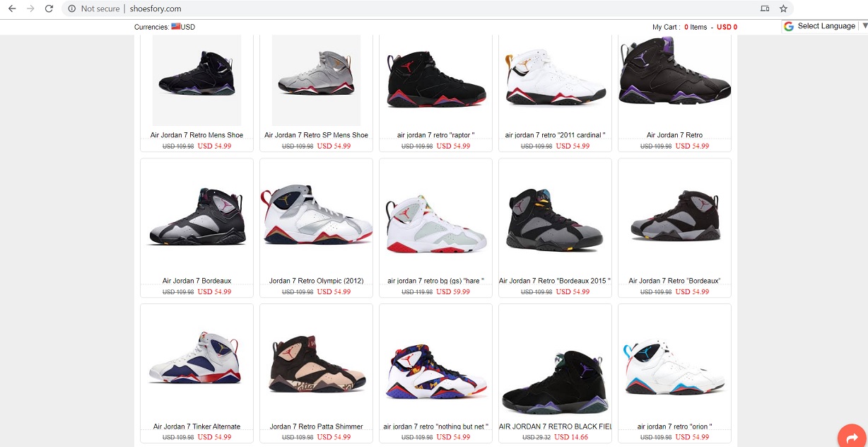 Shoesfory at www.shoesfory.com