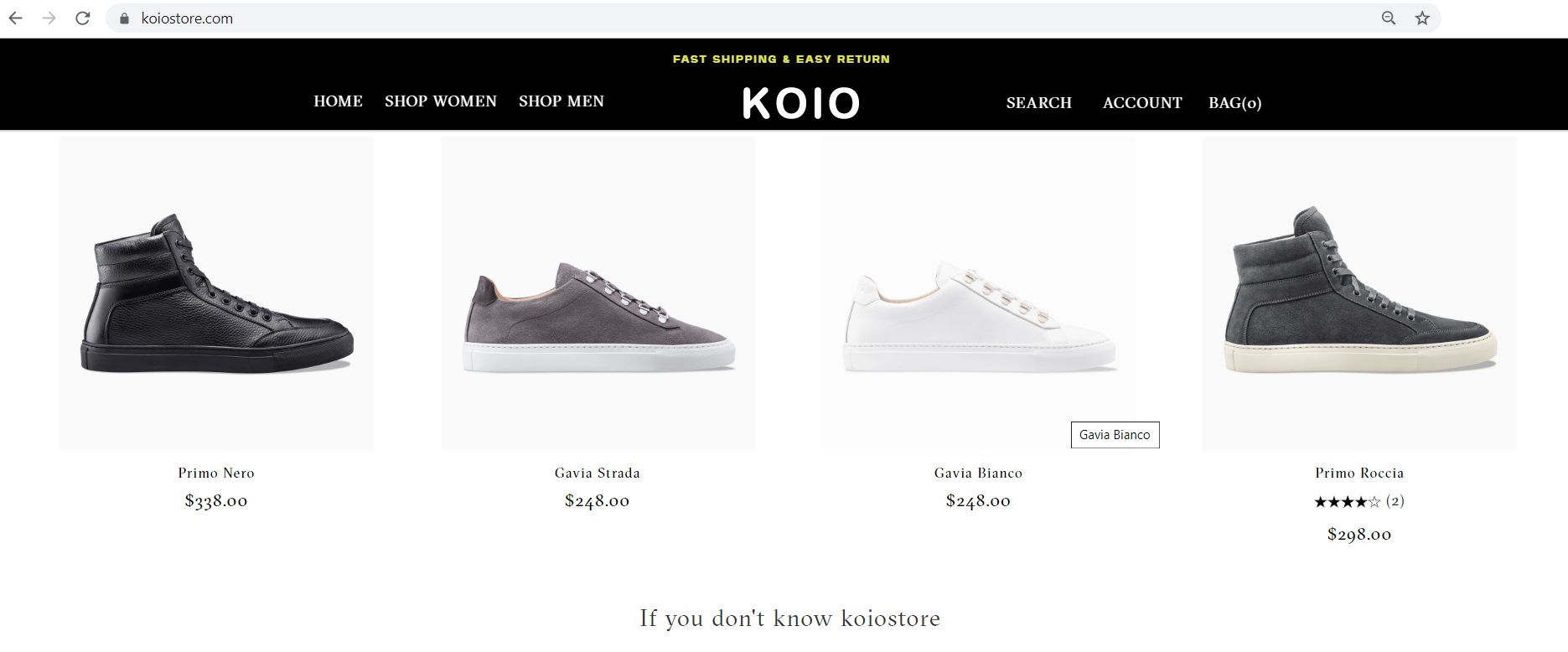 koio discount