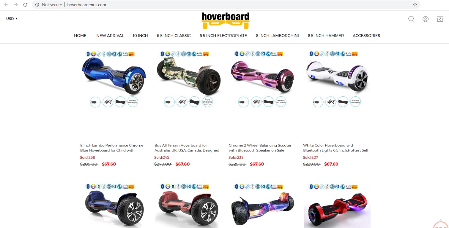 Hoverboardenus located at hoverboardenus.com