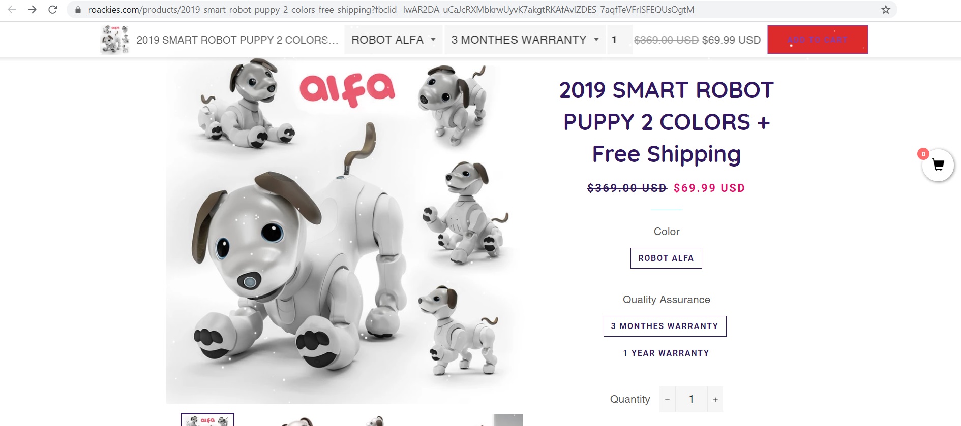 Smart Robot Puppy Fake Stores