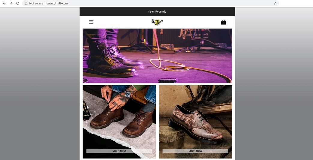 www.drmfb.com - Fake Dr. Martens Online Store