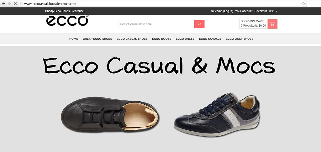 www.eccocasualshoesclearance.com