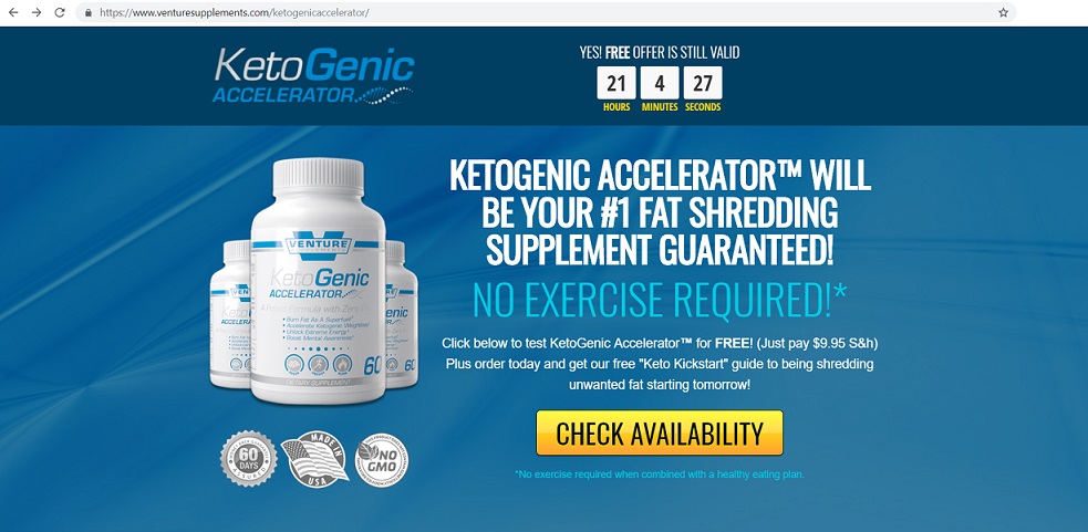 KetoGenic Accelerator Venture Supplements