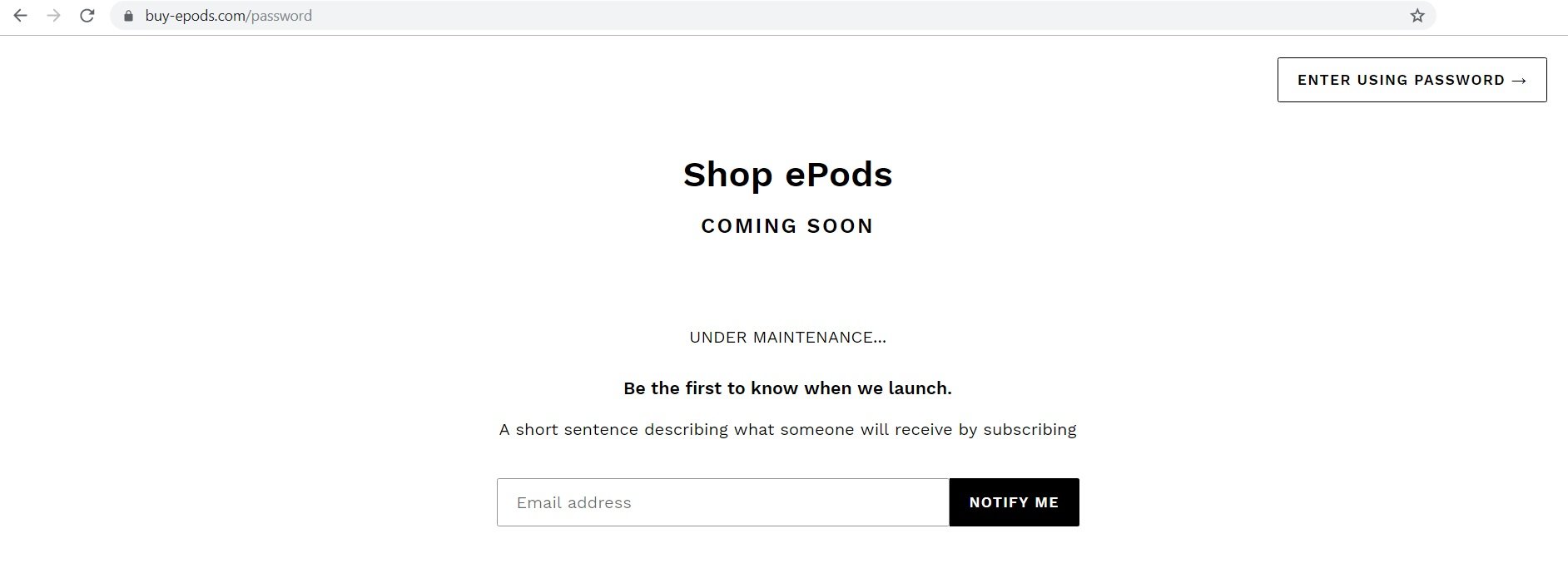 Shop ePods at shop-epods.com