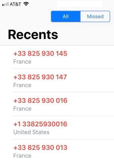 Scam Calls From France - Area Code +33