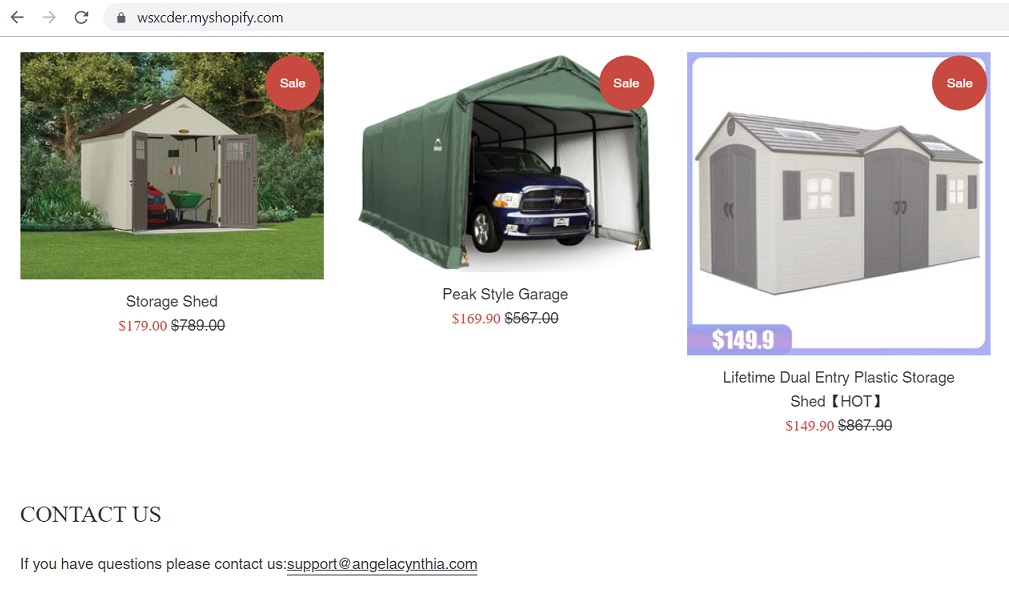 wsxcder.myshopify.com - Storage Shed