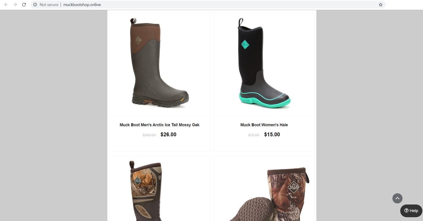 Muck Boot Shop at www.muckbootshop.online