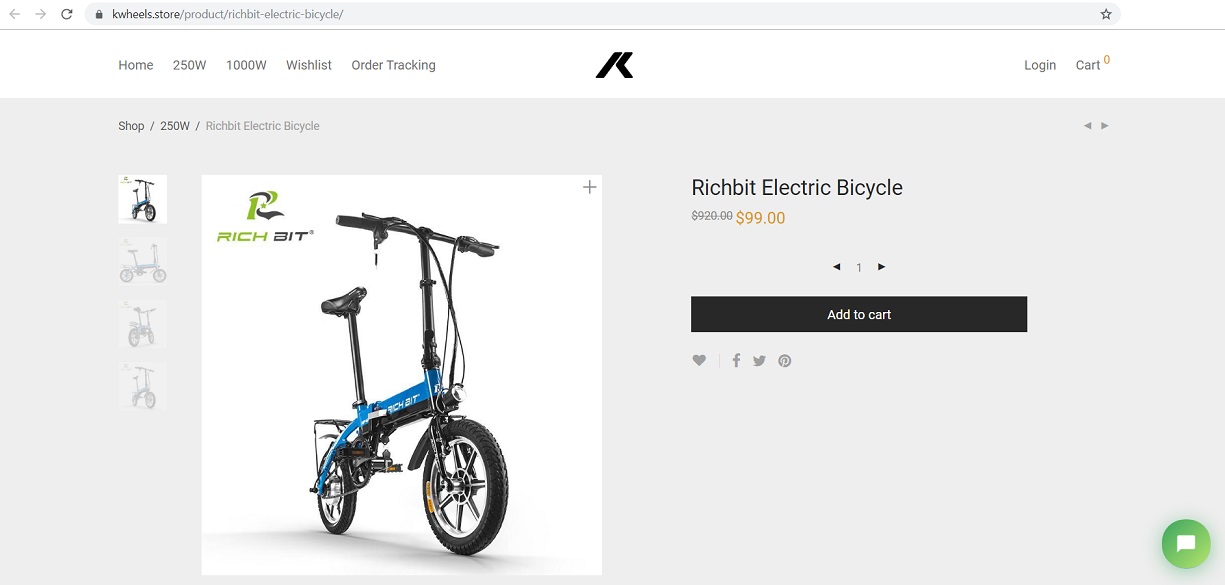 kwheels.store - electric bike and bicycle