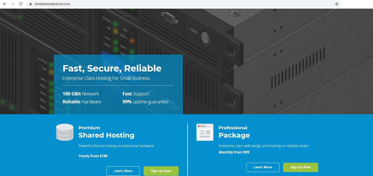 Simple Domain Host at simpledomainhost.com