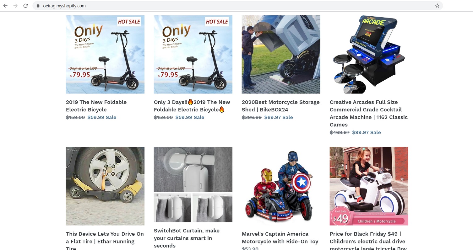 Oeirag Myshopify at oeirag.myshopify.com