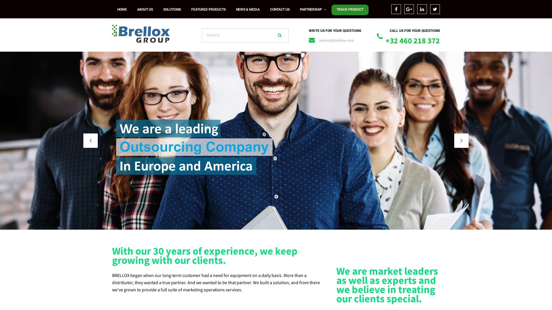 Brellox Group Scam Website