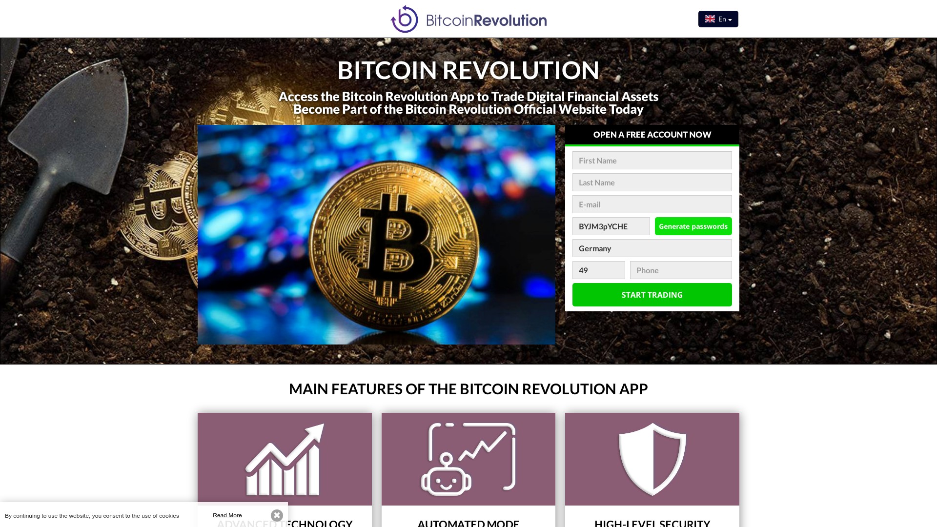 bitcoin revolution trading system