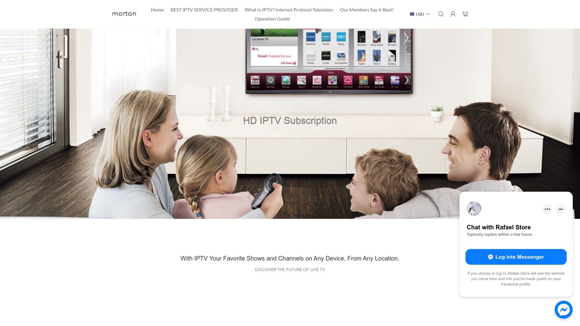 Zetae an IPTV subscription Service Provider