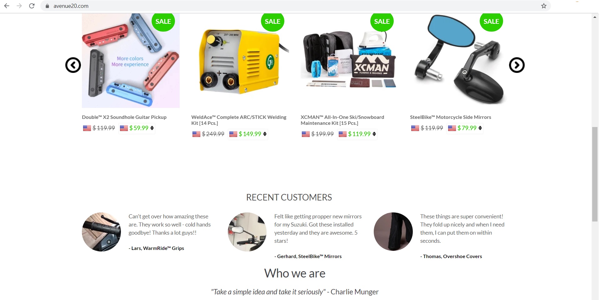 Avenue20 located at avenue20.com