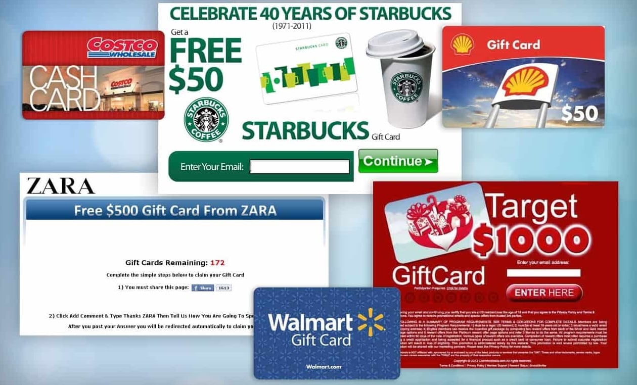 Gift Card and Coupon Scams