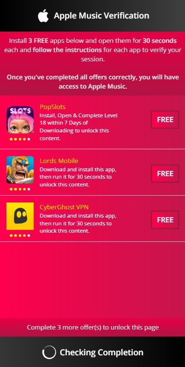 Musicplan.info Musicplan Tricking Visitors into Installing Apps