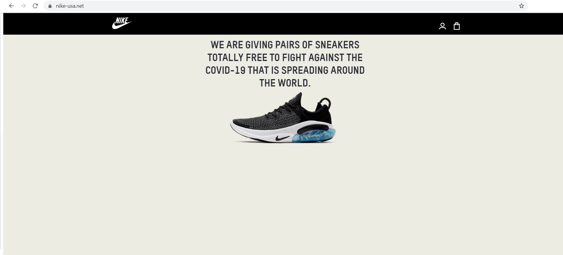 official website of nike