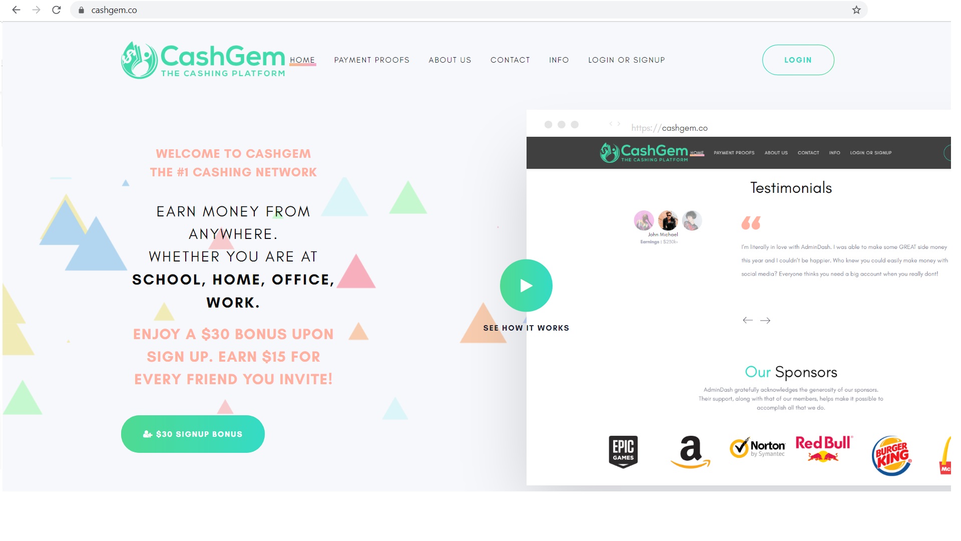 CashGem, Cash Gem, CashGem Co at cashgem.co