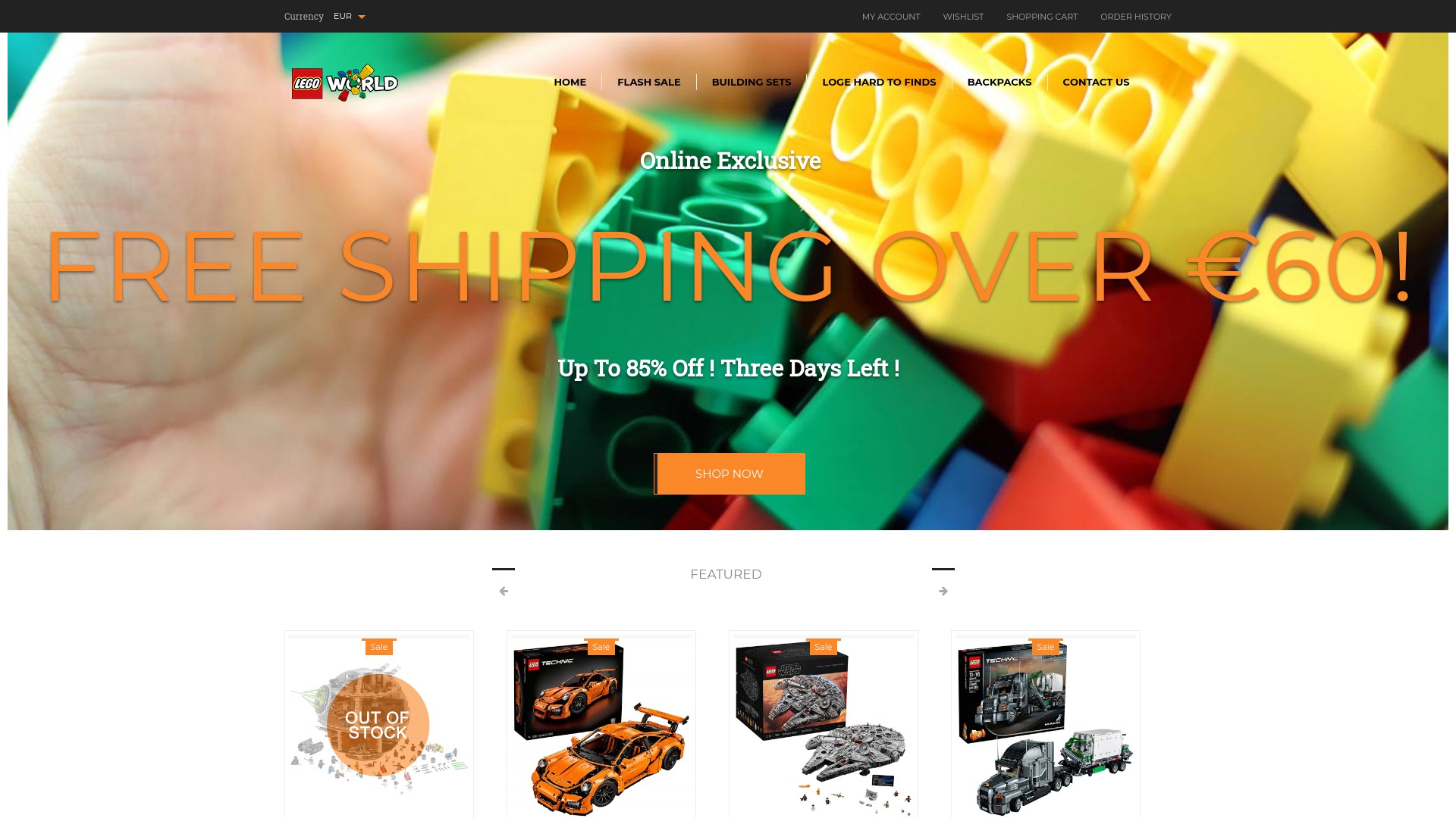 Pol.toyion.com is a Scam and Fake Lego Online Store