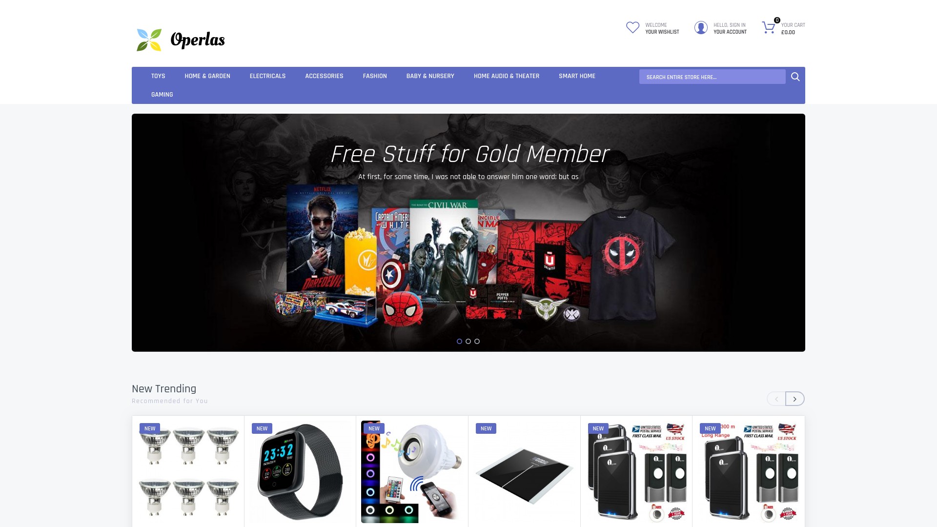 Operlas Store located at operlas.com