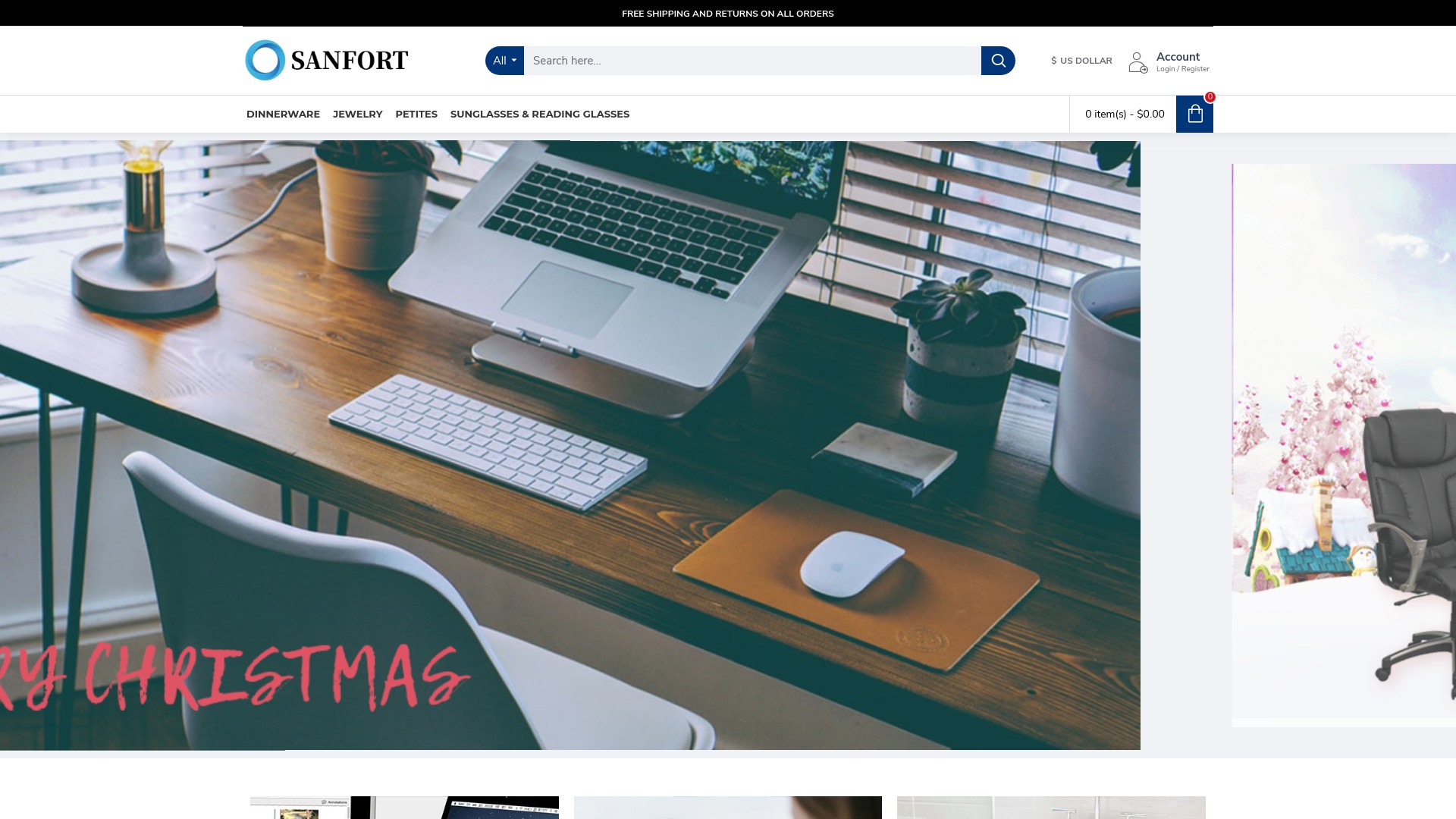 Sanfort Store located at sanfort.club