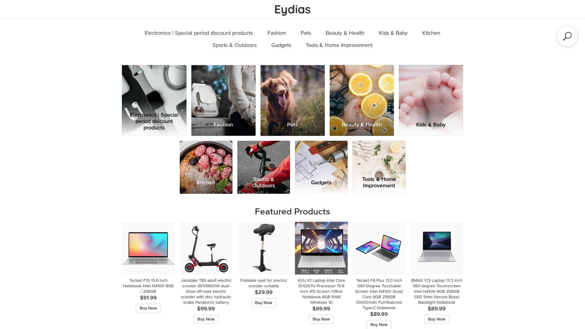 Eydias Shop at eydias.com