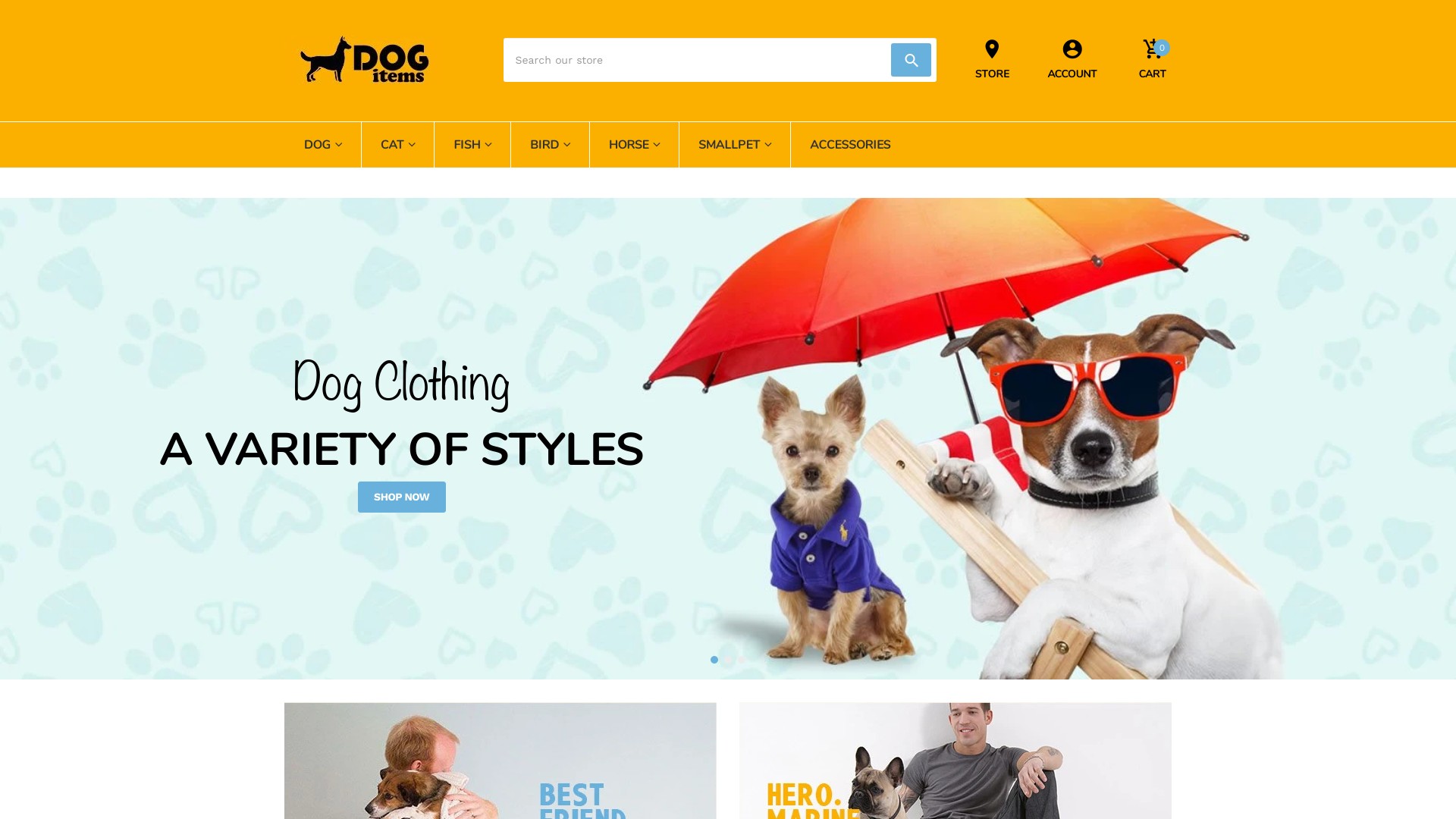 Dogitems Store at dogitems.com