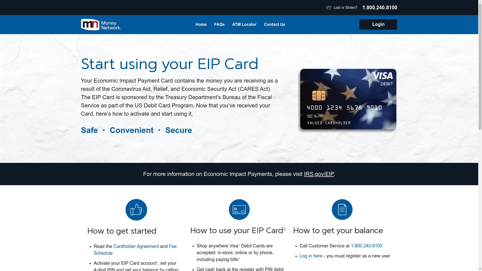 Is eipcard.com a Scam? Economic Impact Payment EIP Card