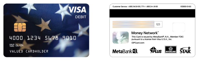 VISA DEBIT MetaBank, N.A Money Money Network