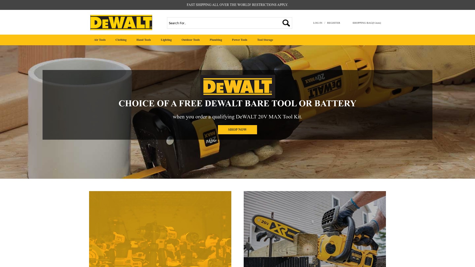 Dewcewio.com Reviews  The Fake Hand, Air and Power Tool Online Store