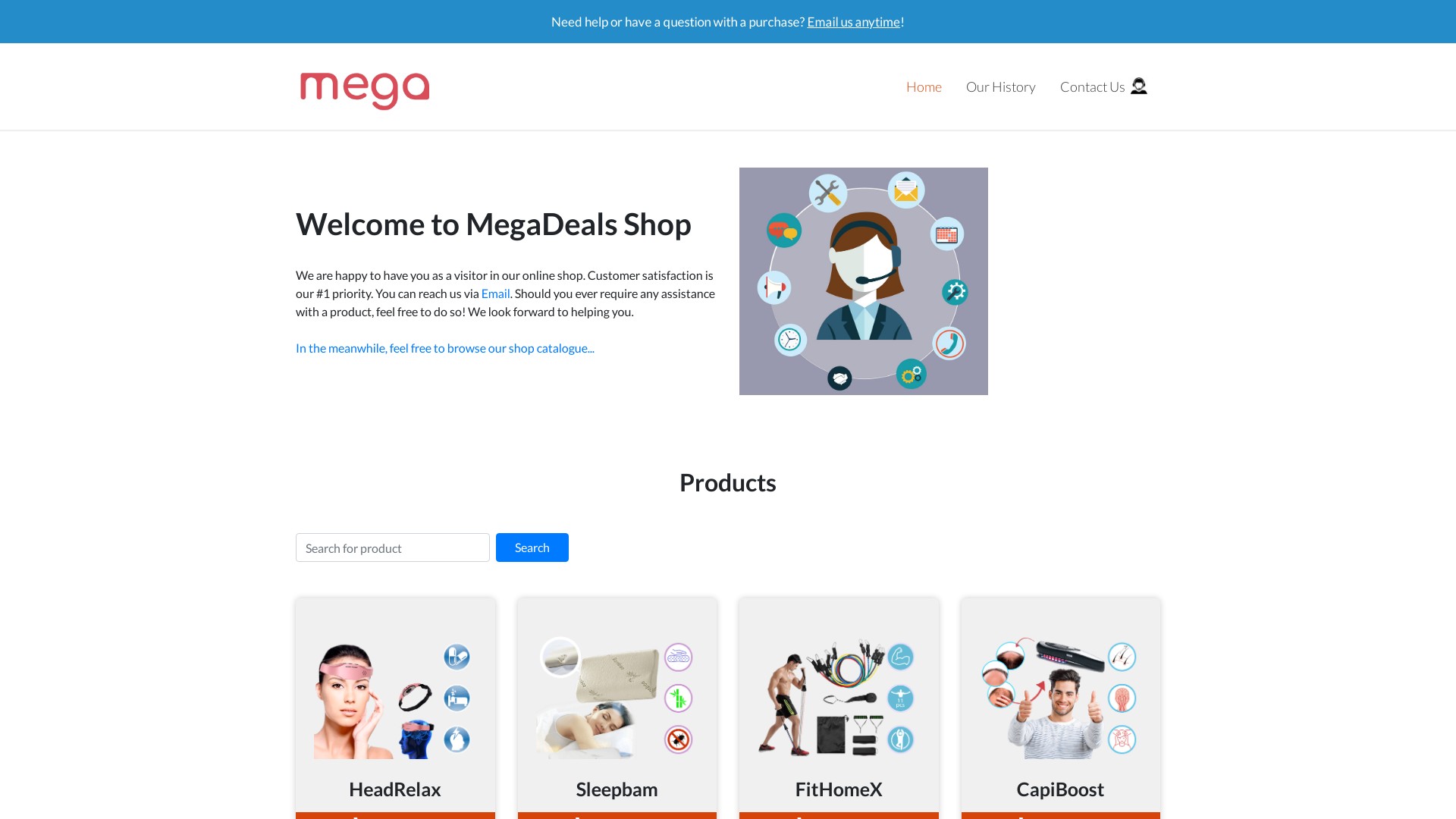 Megadeals Ltd at www.megadeals.ltd