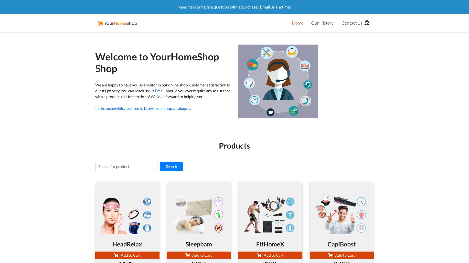 YourHomeShop at www.yourhomeshop.net