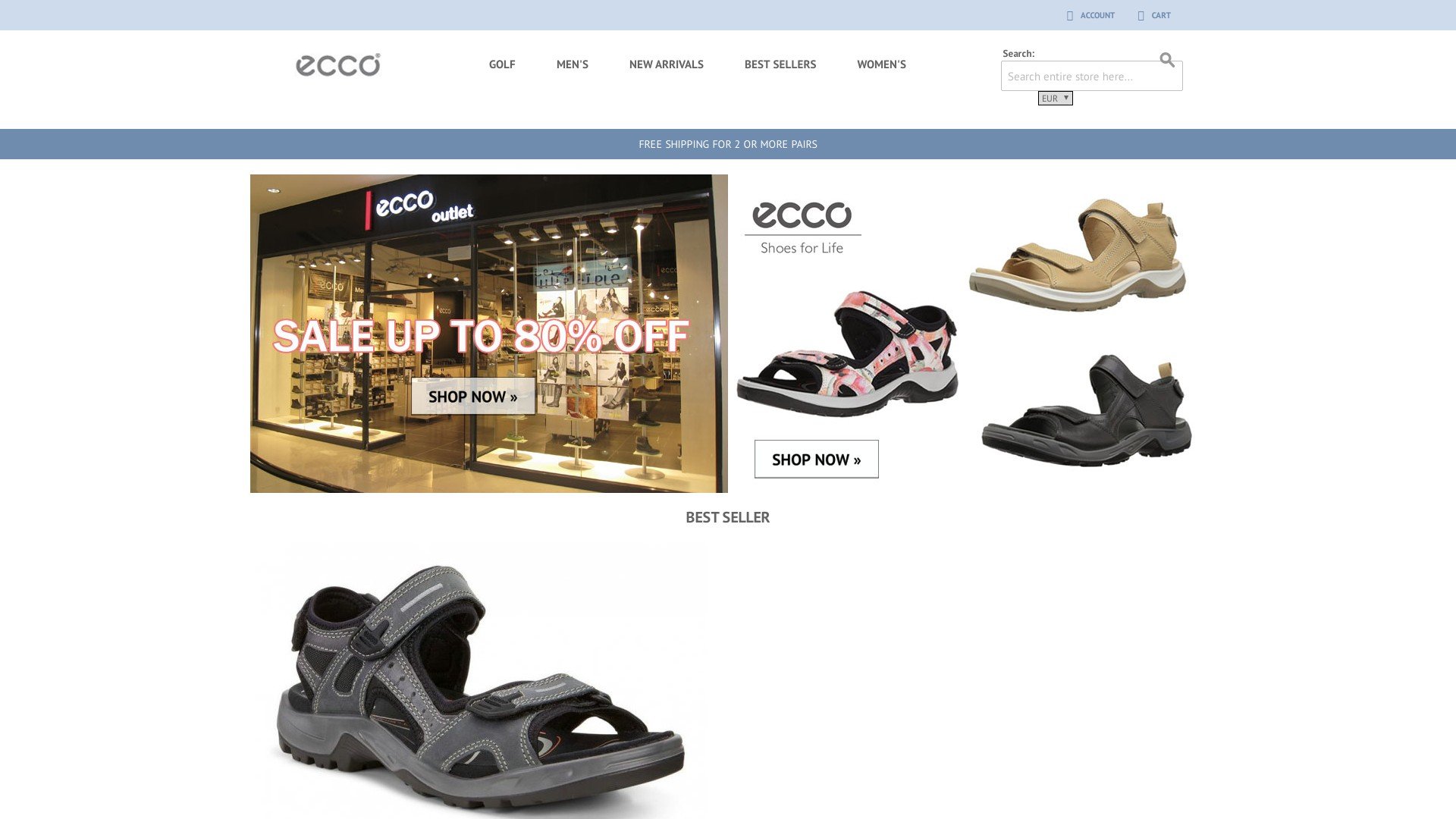 Is eccoeustore.com is a Scam? Review of the Online Store