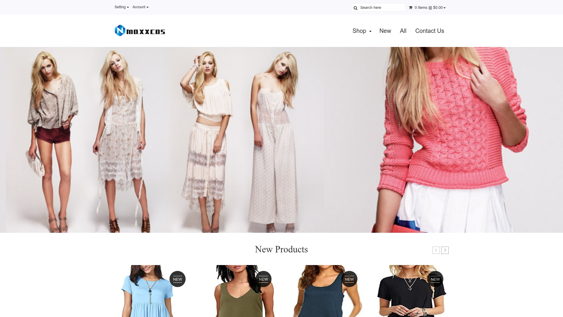 Maxxcos located at maxxcos.com